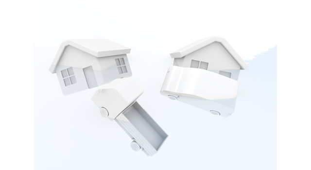 不動産 / オフィスビル / 施設 - 住宅/イラスト/マンション/ビル/写真/フリー素材/人物