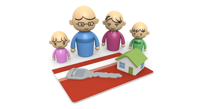 町並み / 住宅 - 住宅/イラスト/マンション/ビル/写真/フリー素材/人物