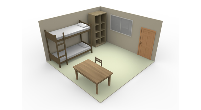 デザイナーズマンション / 中層マンション - 住宅/イラスト/マンション/ビル/写真/フリー素材/人物