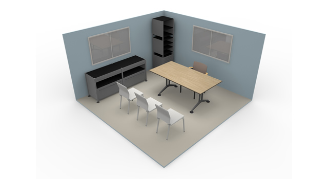 アパート / 集合住宅 / マンション - 住宅/イラスト/マンション/ビル/写真/フリー素材/人物