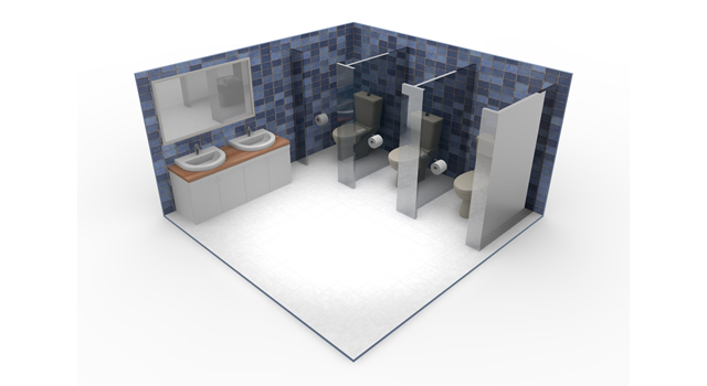 運輸業 / 配送トラック - 住宅/イラスト/マンション/ビル/写真/フリー素材/人物