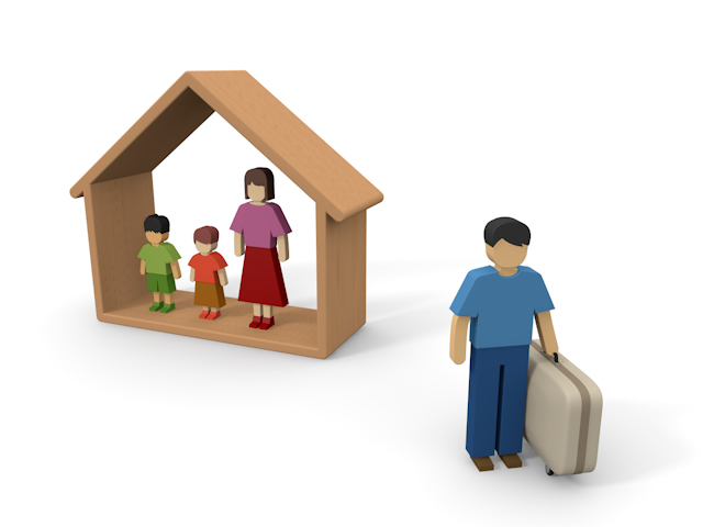 タワーマンション / 分譲マンション - 住宅/イラスト/マンション/ビル/写真/フリー素材/人物