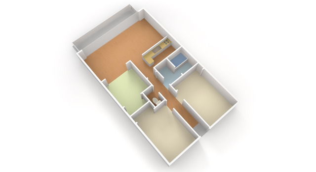 不動産 / 分譲 / 立体 - 住宅/イラスト/マンション/ビル/写真/フリー素材/人物