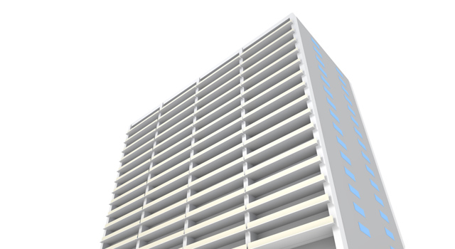 水漏れ事故 / 補償 - 住宅/イラスト/マンション/ビル/写真/フリー素材/人物