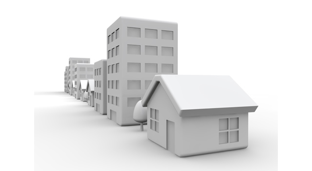 分譲住宅 / 注文住宅 / ファミリー - 住宅/イラスト/マンション/ビル/写真/フリー素材/人物