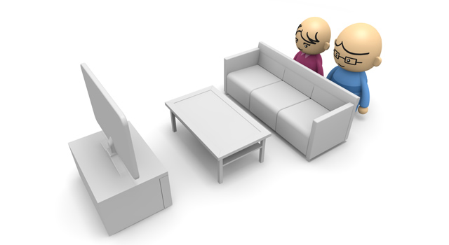 断面図 / ハウス / 住居 - 住宅/イラスト/マンション/ビル/写真/フリー素材/人物