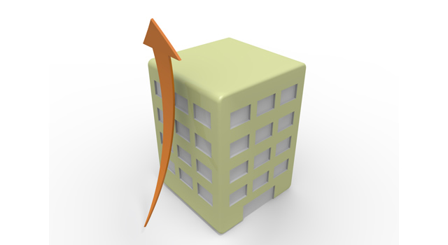 住宅街 / 街並み - 住宅/イラスト/マンション/ビル/写真/フリー素材/人物