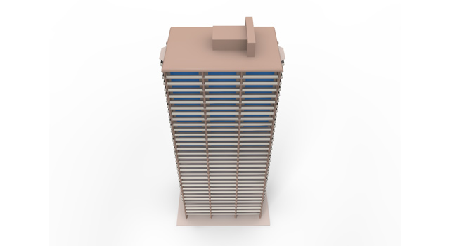 一列 / 住居 / 並び - 住宅/イラスト/マンション/ビル/写真/フリー素材/人物