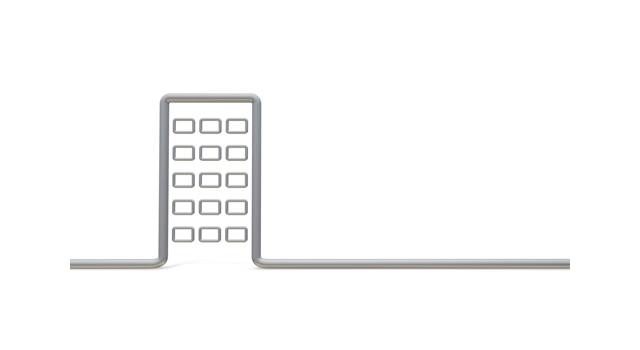 事故 / 災害 / ビル - 住宅/イラスト/マンション/ビル/写真/フリー素材/人物