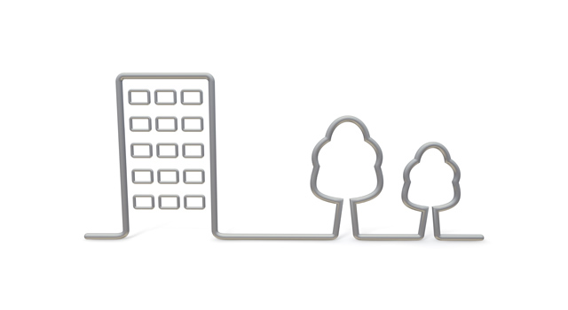 水漏れ事故 / 補償 - 住宅/イラスト/マンション/ビル/写真/フリー素材/人物