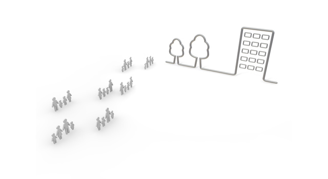 暮らし / 戸建て / 空間 - 住宅/イラスト/マンション/ビル/写真/フリー素材/人物