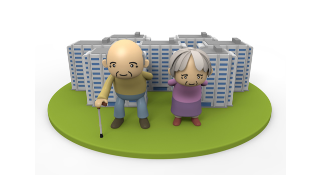 住宅 / 家 / 建物 - 住宅/イラスト/マンション/ビル/写真/フリー素材/人物