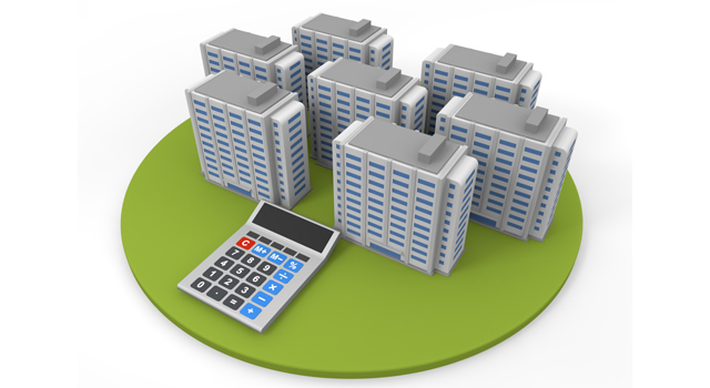 住宅街 / 街並み - 住宅/イラスト/マンション/ビル/写真/フリー素材/人物