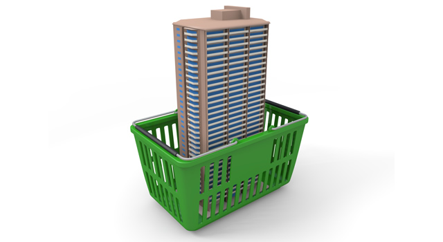 家 / 住宅 / 集合住宅 - 住宅/イラスト/マンション/ビル/写真/フリー素材/人物