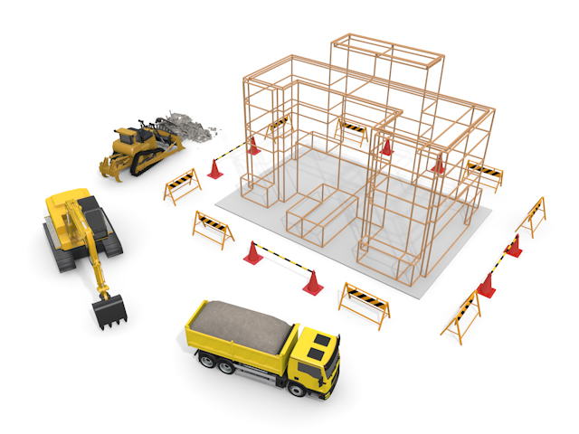 集合住宅 / 住まい / マイホーム - 住宅/イラスト/マンション/ビル/写真/フリー素材/人物