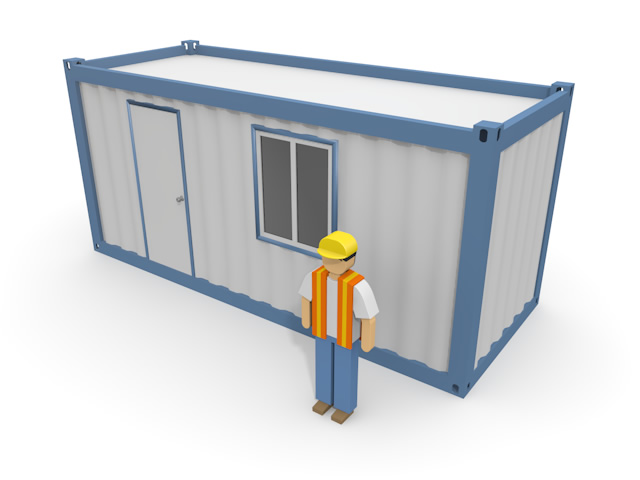 土木作業員 - 住宅/イラスト/マンション/ビル/写真/フリー素材/人物