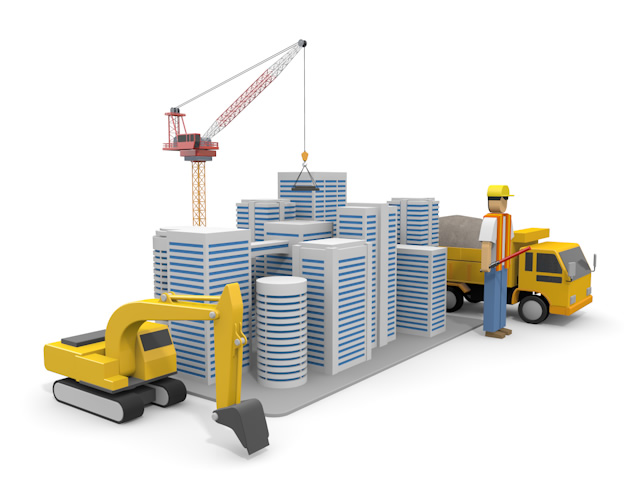 精密作業 - 住宅/イラスト/マンション/ビル/写真/フリー素材/人物