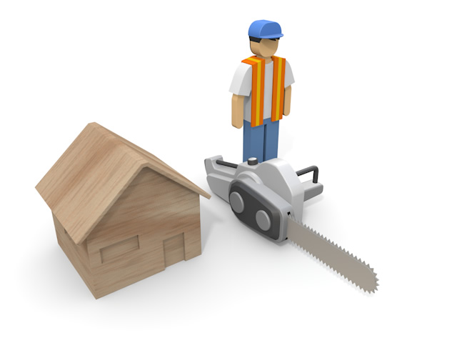 とび工 - 住宅/イラスト/マンション/ビル/写真/フリー素材/人物