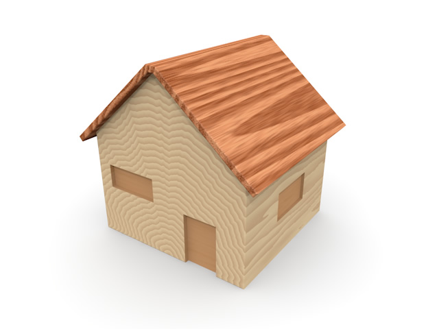 住宅街 - 住宅/イラスト/マンション/ビル/写真/フリー素材/人物