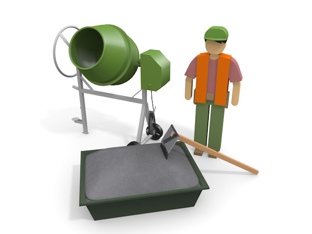 電動ノコギリ - 住宅/イラスト/マンション/ビル/写真/フリー素材/人物