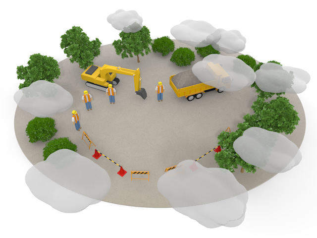 営業所 - 住宅/イラスト/マンション/ビル/写真/フリー素材/人物