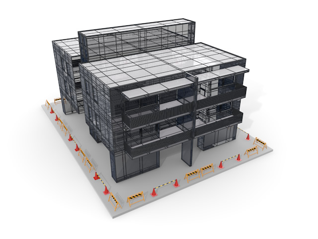 公共事業 - 住宅/イラスト/マンション/ビル/写真/フリー素材/人物