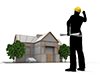 現場監督｜住宅建設 - 不動産イラスト｜住宅・人物｜フリー素材