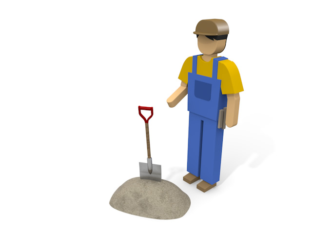 建設機械 - 住宅/イラスト/マンション/ビル/写真/フリー素材/人物