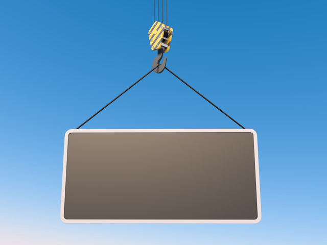 高所作業車 - 住宅/イラスト/マンション/ビル/写真/フリー素材/人物