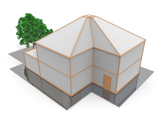 人員 - 住宅/イラスト/マンション/ビル/写真/フリー素材/人物