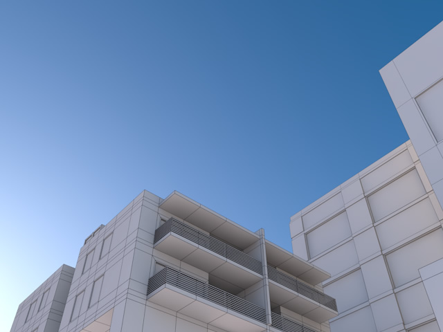 建設エリア - 住宅/イラスト/マンション/ビル/写真/フリー素材/人物