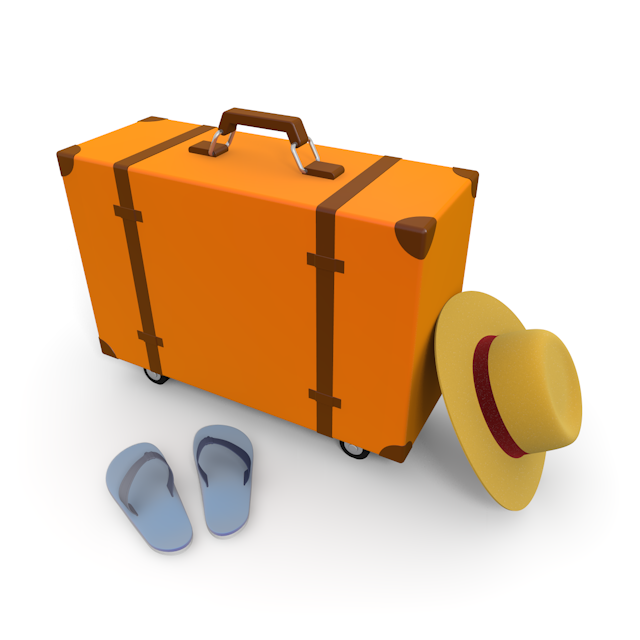 鞄｜帽子 - 永久無料/トラベル/観光/イラスト/写真/休み/フリー素材/フォト/旅/ダウンロード