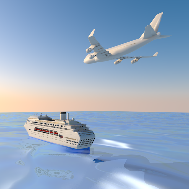 旅客機｜豪華客船 - 永久無料/トラベル/観光/イラスト/写真/休み/フリー素材/フォト/旅/ダウンロード