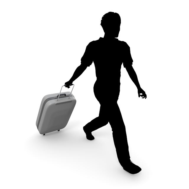 旅行者｜カバン - 永久無料/トラベル/観光/イラスト/写真/休み/フリー素材/フォト/旅/ダウンロード