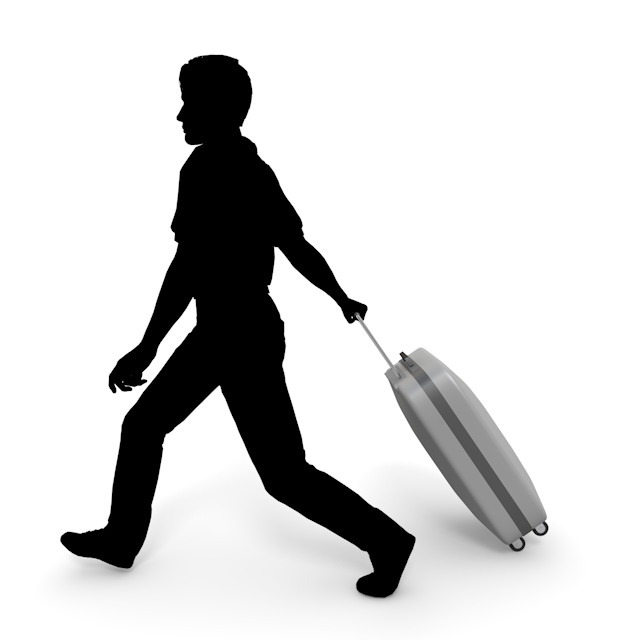 旅行者｜カバン - 永久無料/トラベル/観光/イラスト/写真/休み/フリー素材/フォト/旅/ダウンロード