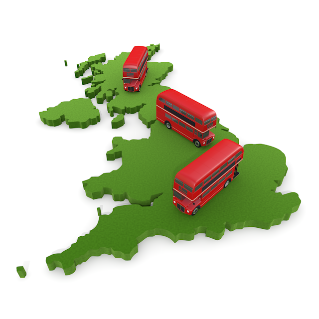 イギリス｜2階建てバス - 永久無料/トラベル/観光/イラスト/写真/休み/フリー素材/フォト/旅/ダウンロード