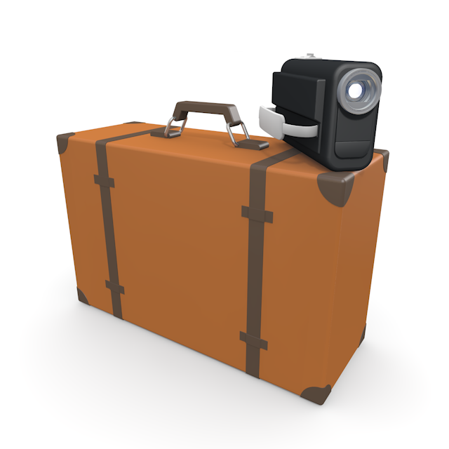 ビデオカメラ｜カバン - 永久無料/トラベル/観光/イラスト/写真/休み/フリー素材/フォト/旅/ダウンロード