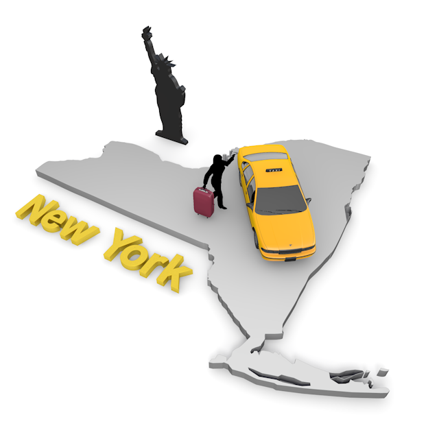 ニューヨーク｜自由の女神｜タクシー - 永久無料/トラベル/観光/イラスト/写真/休み/フリー素材/フォト/旅/ダウンロード