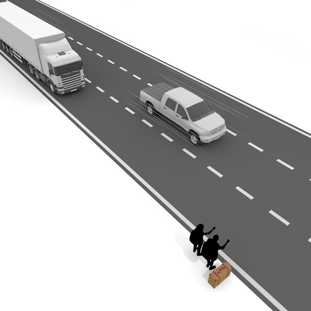 ヒッチハイク｜トラック｜車 - 永久無料/トラベル/観光/イラスト/写真/休み/フリー素材/フォト/旅/ダウンロード