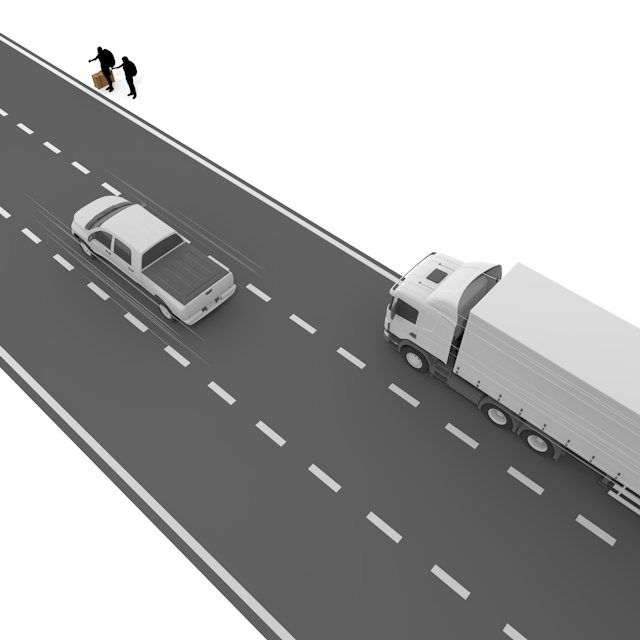 ヒッチハイク｜トラック｜車 - 永久無料/トラベル/観光/イラスト/写真/休み/フリー素材/フォト/旅/ダウンロード
