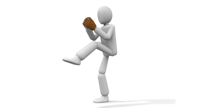 ピッチャー - 運動/大会/競技/勝つ/負ける/クリップアート/フリー/スポーツ投影図 / 世界のスポーツイベント / サッカー