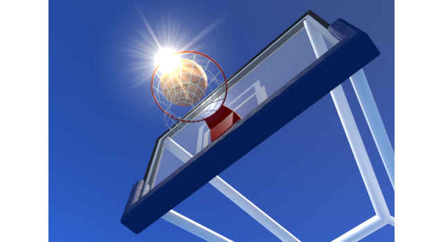 輝くボール - 運動/大会/競技/勝つ/負ける/クリップアート/フリー/スポーツポスター / シルエット / カットアウト / コンピュータグラフィックス