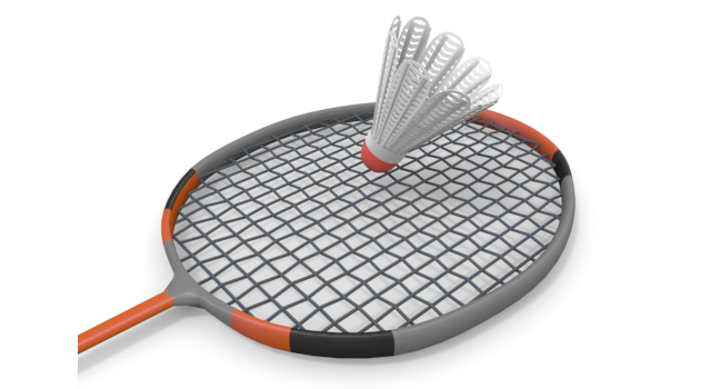 シャトルコック - 運動/大会/競技/勝つ/負ける/クリップアート/フリー/スポーツランニングトラック / 水着 / 短距離走 / ラケット / 体の動き / 女子ボクシング