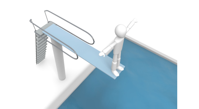 飛び込み演技 - 運動/大会/競技/勝つ/負ける/クリップアート/フリー/スポーツチームワーク / スポーツ / 協力 / 速さ / 競争 / スポーツ競技 / 一緒