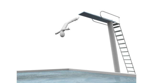 演技飛び板飛び込み - 運動/大会/競技/勝つ/負ける/クリップアート/フリー/スポーツスポーツ / ゴール / 選手 / 勝つ / ボール / ショットを決める / 競争 / 動き