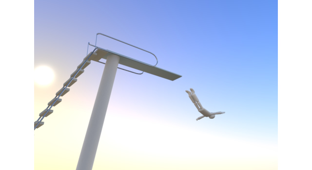 希望のダイビング - 運動/大会/競技/勝つ/負ける/クリップアート/フリー/スポーツスポーツユニフォーム / 写真 / PK戦 / スポーツチーム / 男 / サッカー場