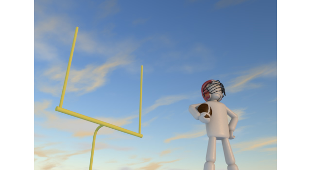 アメリカンフットボールプレーヤー - 運動/大会/競技/勝つ/負ける/クリップアート/フリー/スポーツ競争 / スポーツチーム / スポーツ競技 / 動き / 走る / レース / トラック競技