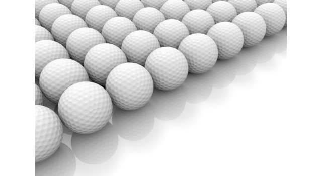 たくさんのゴルフボール - 運動/大会/競技/勝つ/負ける/クリップアート/フリー/スポーツ強さ / 成功 / 動き / 陸上選手 / スポーツチーム / チームワーク / スポーツトレーニング