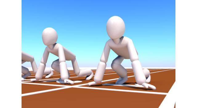 スタートライン - 運動/大会/競技/勝つ/負ける/クリップアート/フリー/スポーツスポーツ / ゴール / 選手 / 勝つ / ボール / ショットを決める / 競争 / 動き