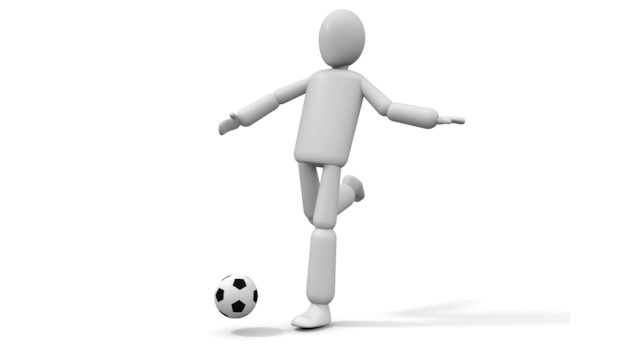 サッカーシュート - 運動/大会/競技/勝つ/負ける/クリップアート/フリー/スポーツスポーツ / カットアウト / レース / シルエット / トライアスリート / スポーツマン